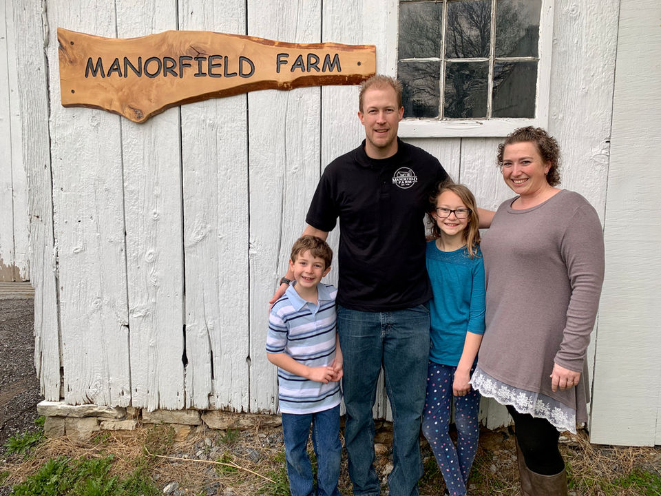 manorfield farm sign