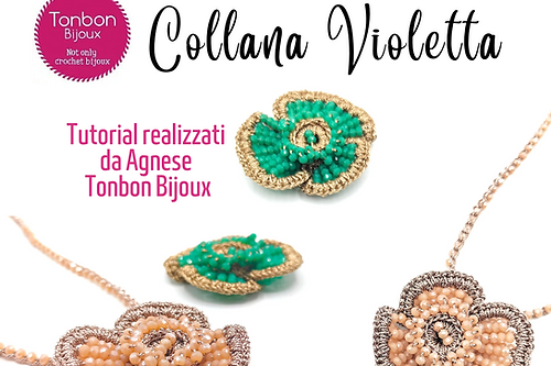 TUTORIAL COLLANA VIOLETTA