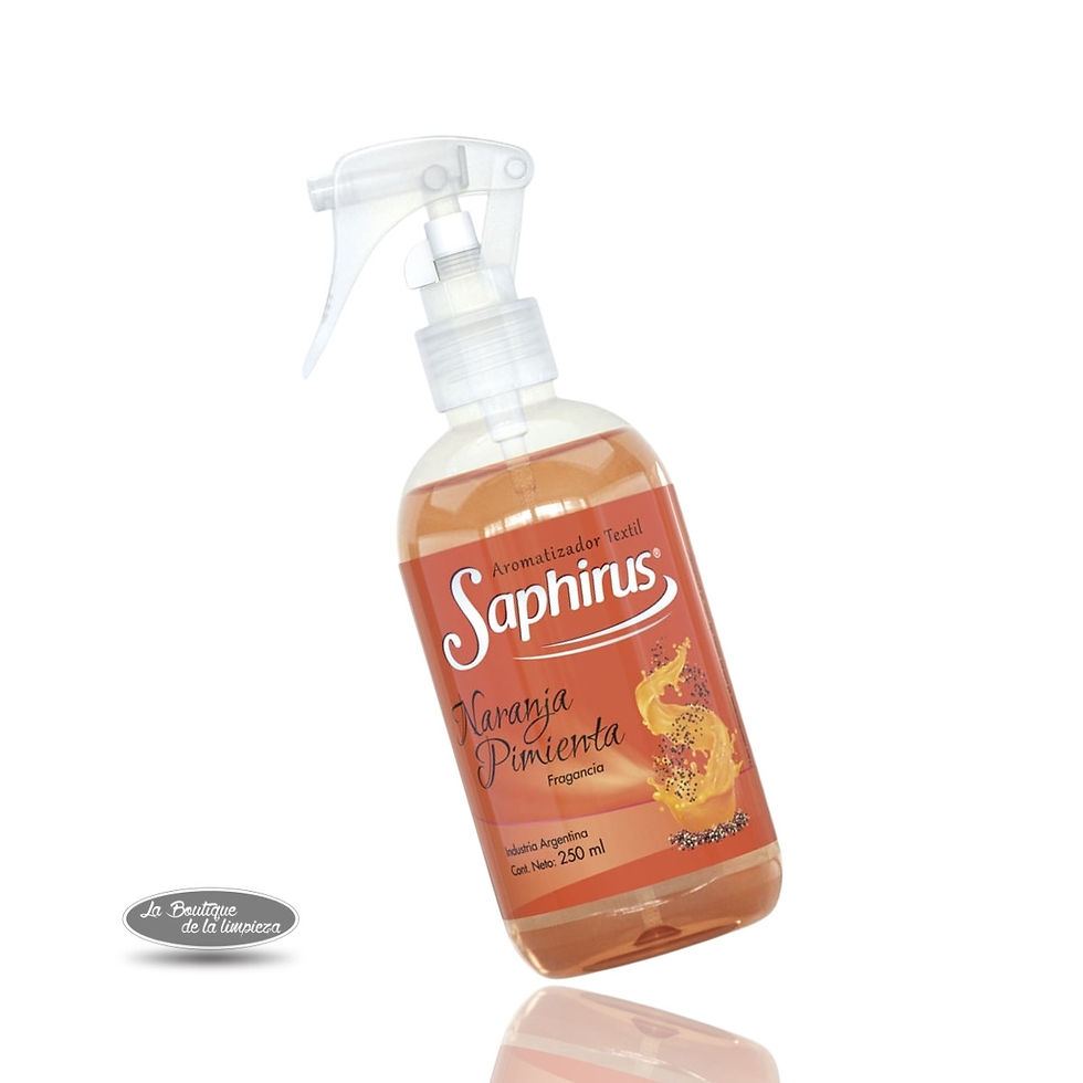 Saphirus Textil Naranja Pimienta x 250ml aromatizante textil