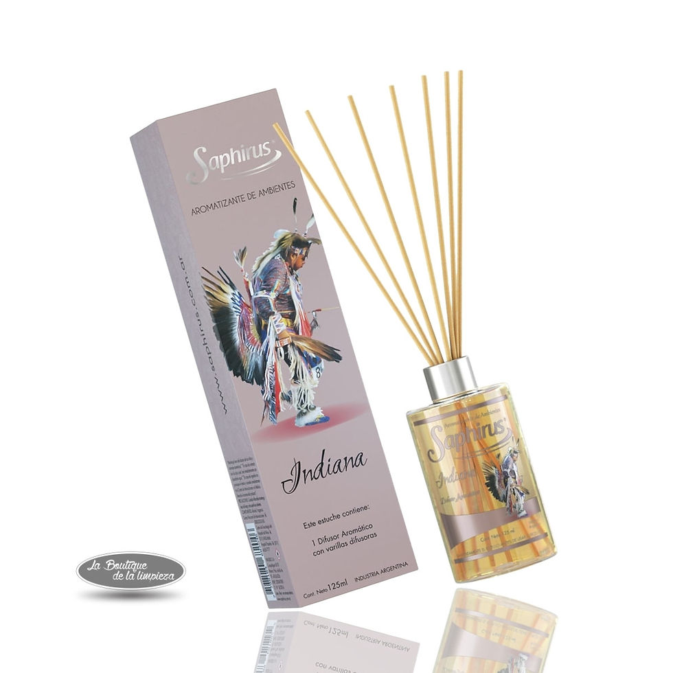 Saphirus Difusor Indiana x 125ml aroma masculino
