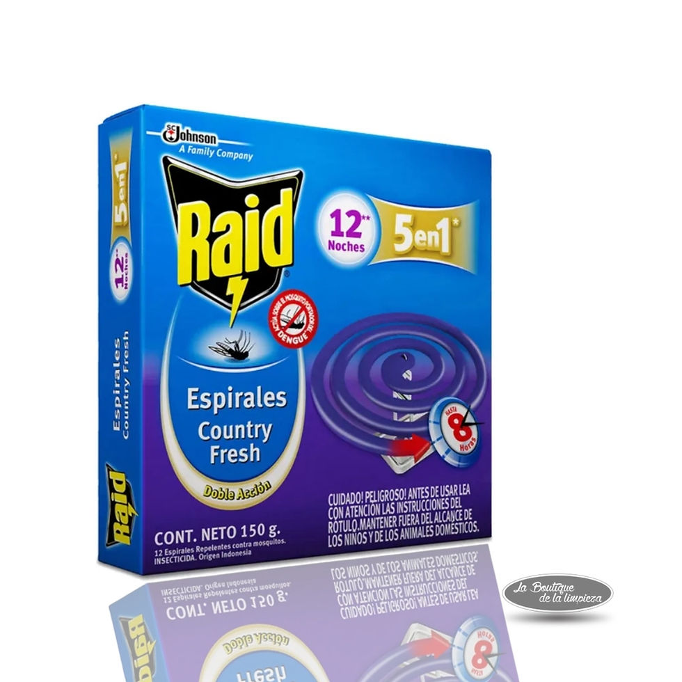 Raid espirales Country Fresh x 12 unidades