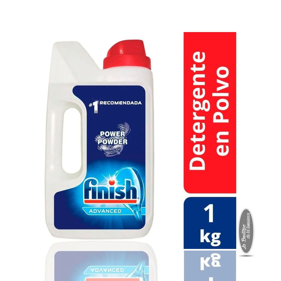 Finish detergente en polvo para lavavajillas x 1kg