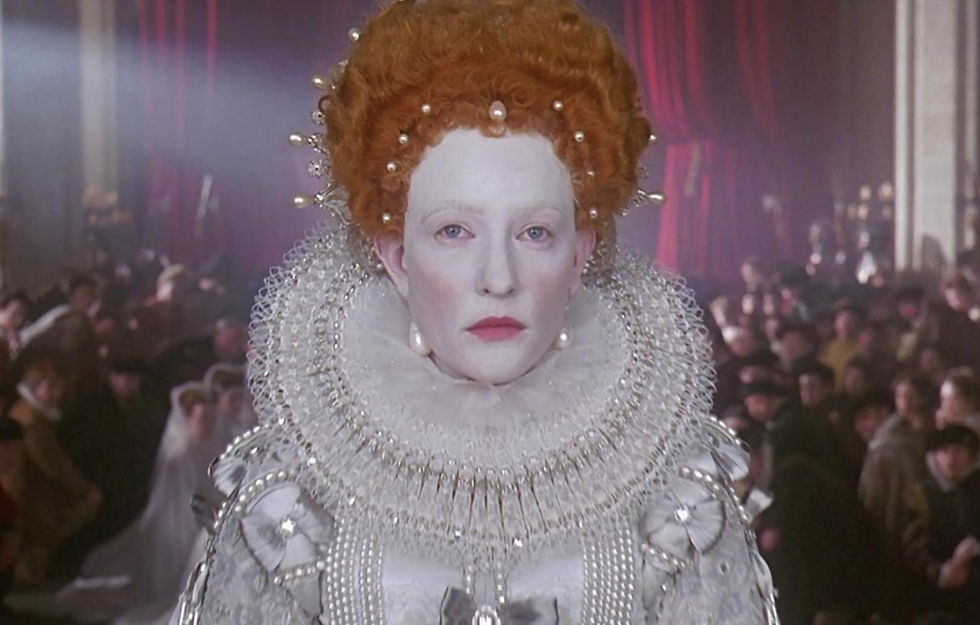 Mujer blanca, Reina Elizabeth