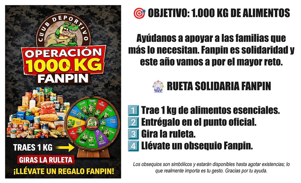 FANPIN X EDICIÓN – OPERACIÓN 1000 KG