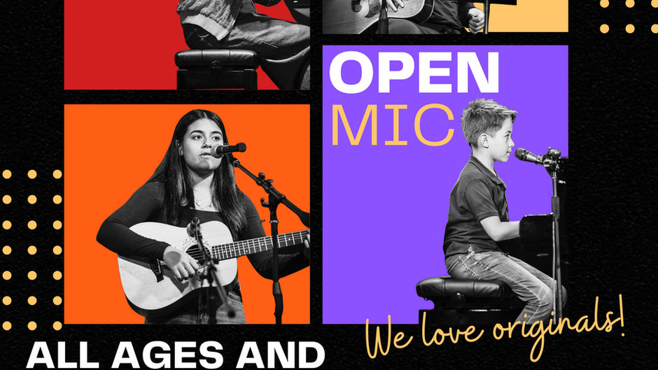 LMK Studios Presents: 2025 Open Mics!