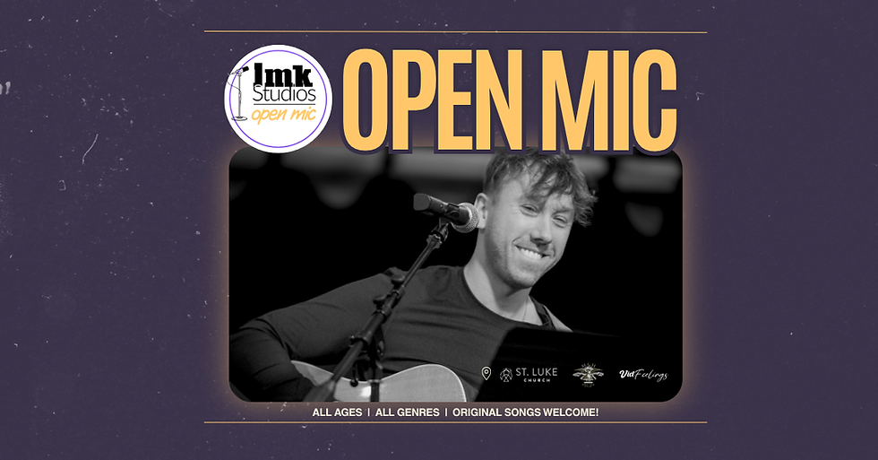 OPEN MIC is back: 2026-2027 Season