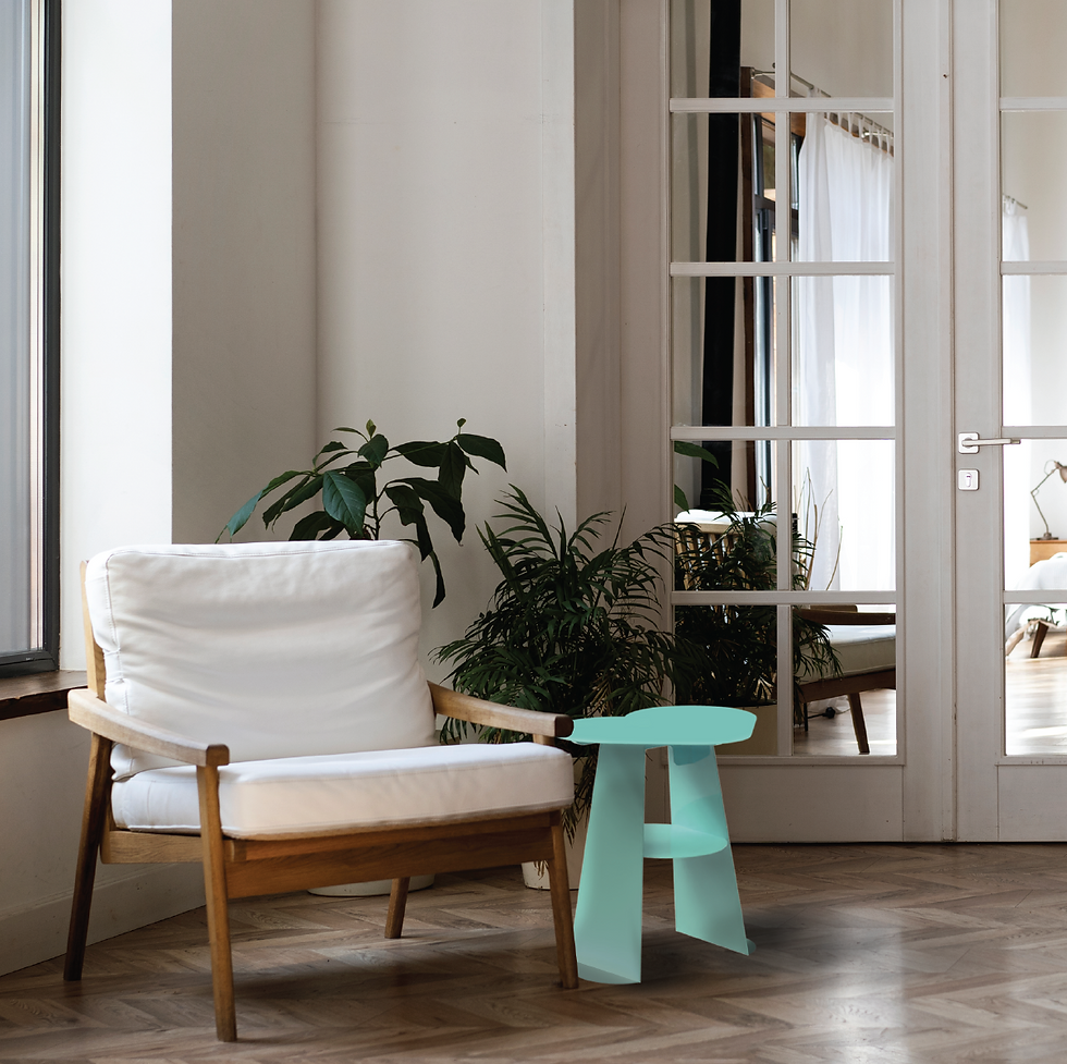 เฟอร์นิเจอร์เหล็ก clover chair จาก ฆpacemaker