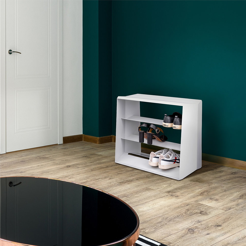 Shoe Rack Element Organize Your Shoes in Style with Metal Shoe Racks