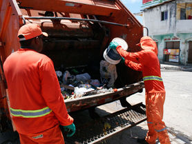 Coleta de lixo funcionará normalmente neste feriadão