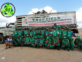 Coopcicla - cooperativa que cuida melhor da cidade, reciclando lixo em Natal