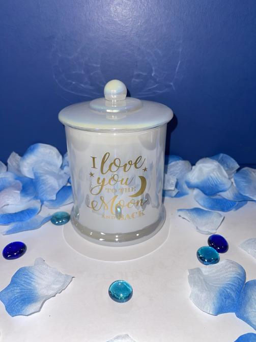 Stunning Pearl Effect, I Love You To The Moon And Back