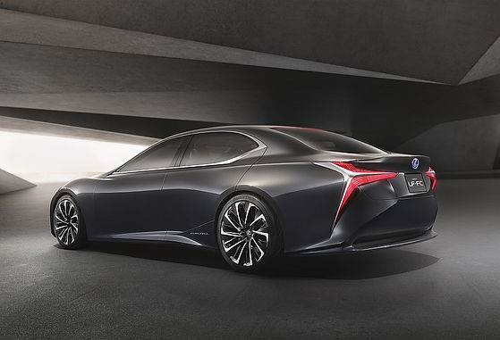 Lexus LF-CF Flagship Concept Revealed