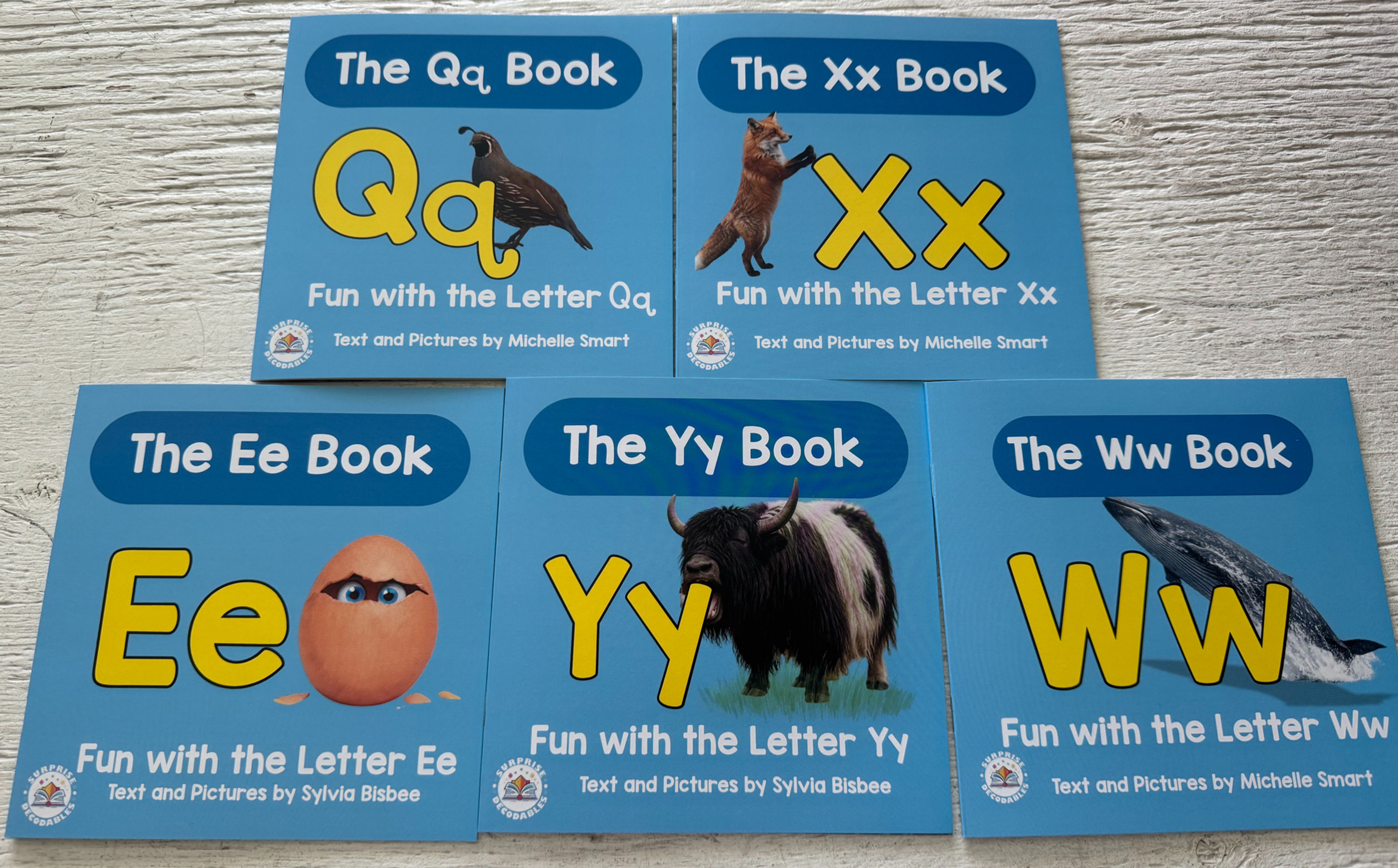 Set 5-Leap into Letters (Q, X, E, Y, W)