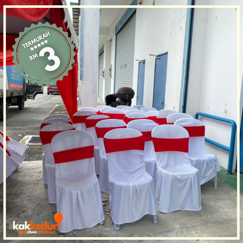 Kak Kenduri customer event 12 — table and chair setup