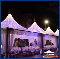 Canopy | tent | khemah | marquee tent | kanopi | khemah 10x10 | khemah kahwin | scallop khemah | can