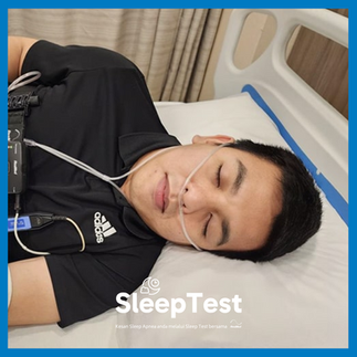 Sleep doctor checking breathing interruptions in Melaka