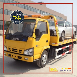 Kereta rosak tiba-tiba di KL ditunda segera