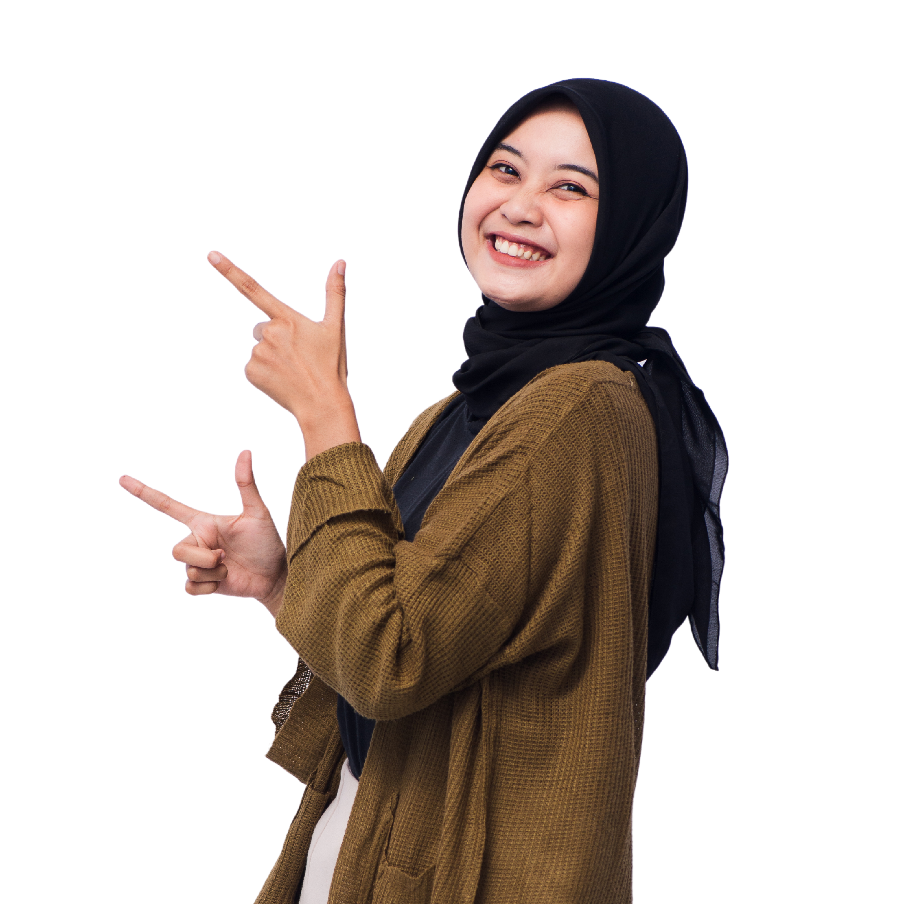 Customer pointing
