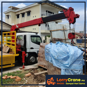 Sewa Lori Kren Lorry Crane Rental 3 Ton 5 Ton 10 Ton Tan