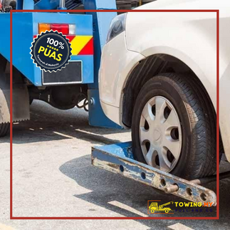 Professional towing service with flatbed truck in Kuala Lumpur