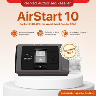 Rajah menerangkan perbezaan tekanan udara antara terapi CPAP dan BiPAP.