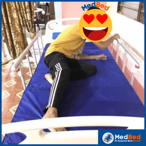 Rent an electric hospital bed for stroke patients at home.