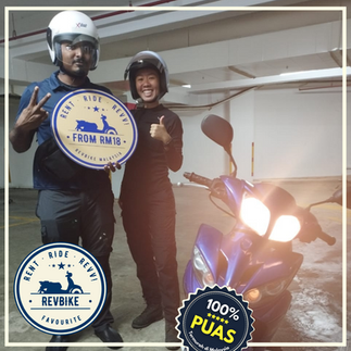 Cheap motorcycle rental in Selangor for student use