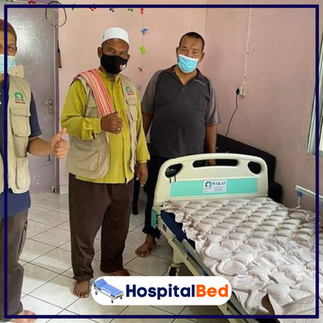 Katil pesakit dengan orthopedic bed design di Kota Damansara untuk sokongan tulang belakang