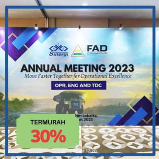 Event backdrop stage Lembah Klang dengan skrin LED besar