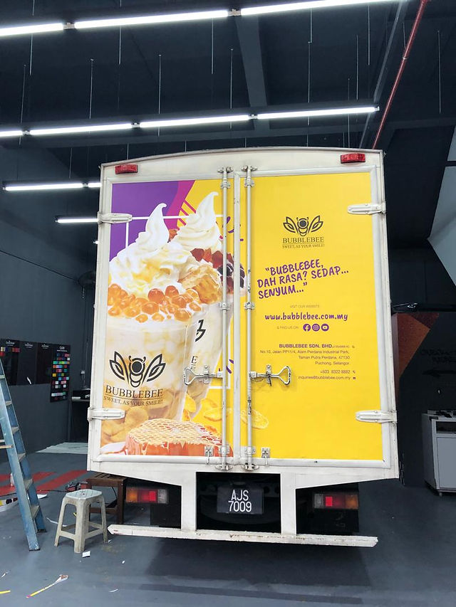 Printing near me untuk sticker lori saiz A1 di Melaka