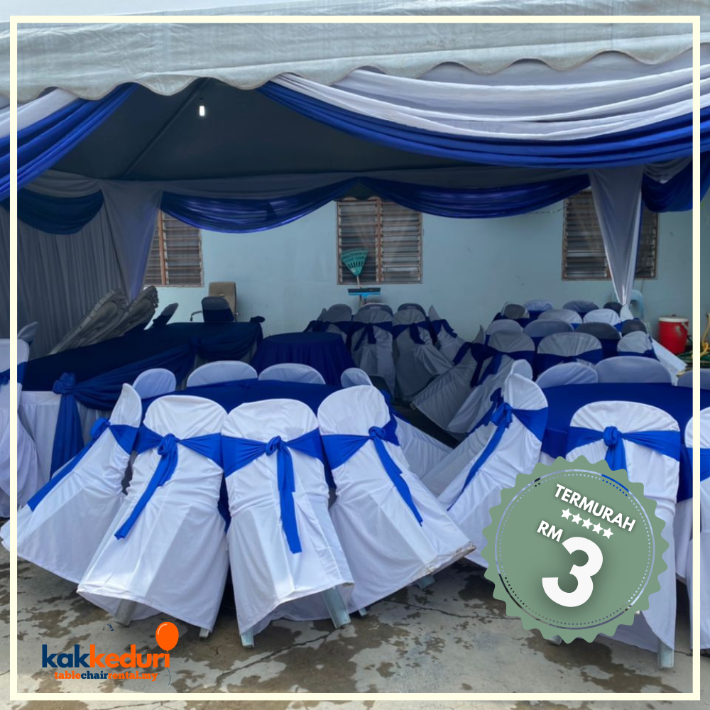 Kak Kenduri customer event 6 — table and chair setup