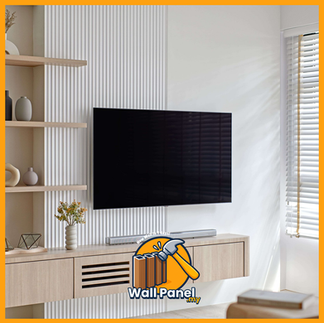 Mirror wall panels fitted in an interior to create a larger visual effect.
