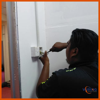 Professional wiring service for instant water heater KL