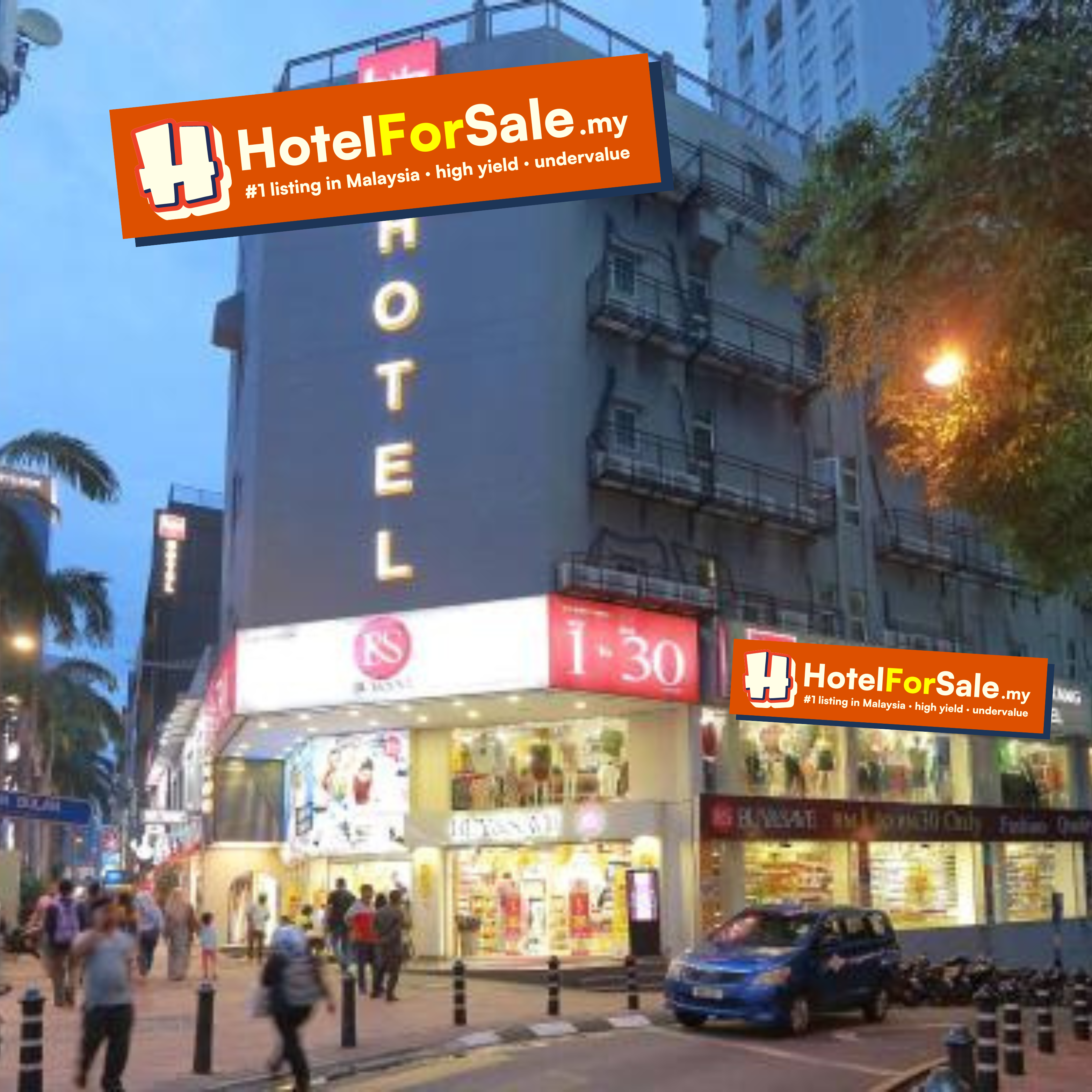 3 Star @ Bukit Bintang, Bukit Bintang, Kuala Lumpur hotel for sale