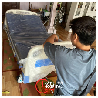 Air bubble mattress for stroke patients at home