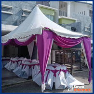 Canopy | tent | khemah | marquee tent | kanopi | khemah 10x10 | khemah kahwin | scallop khemah | can