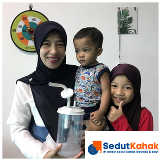 Mesin sedut kahak bersaiz kompak untuk kegunaan di rumah di Selangor