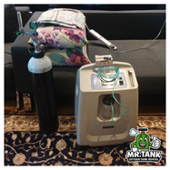 Home medical oxygen tank refill service Malaysia


