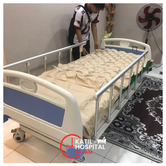 Easy-to-clean and durable hospital mattress for rent in Bangi