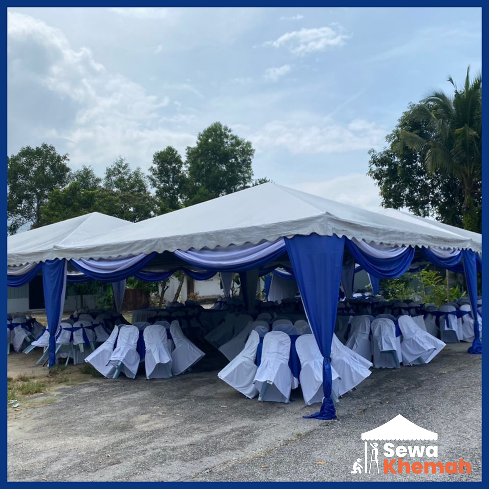 Kanopi murah di Bangi untuk majlis tertutup