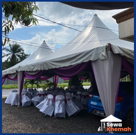 Canopy | tent | khemah | marquee tent | kanopi | khemah 10x10 | khemah kahwin | scallop khemah | can