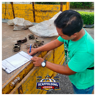 Mobile scaffolding mudah alih untuk kerja dalaman di Petaling Jaya