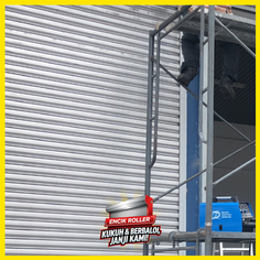 Fire roller shutter Malaysia dengan sistem automatik