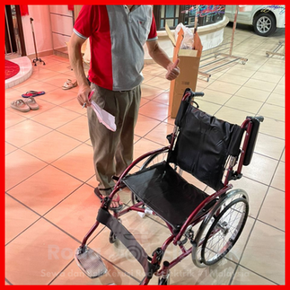 Electric wheelchair Malaysia price with dual lithium batteries