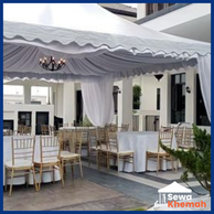Canopy | tent | khemah | marquee tent | kanopi | khemah 10x10 | khemah kahwin | scallop khemah | can