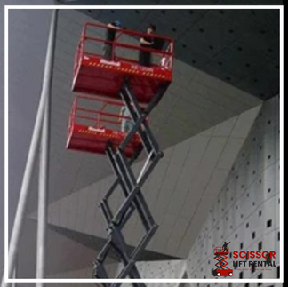 Boom lift rental for construction sites in Johor