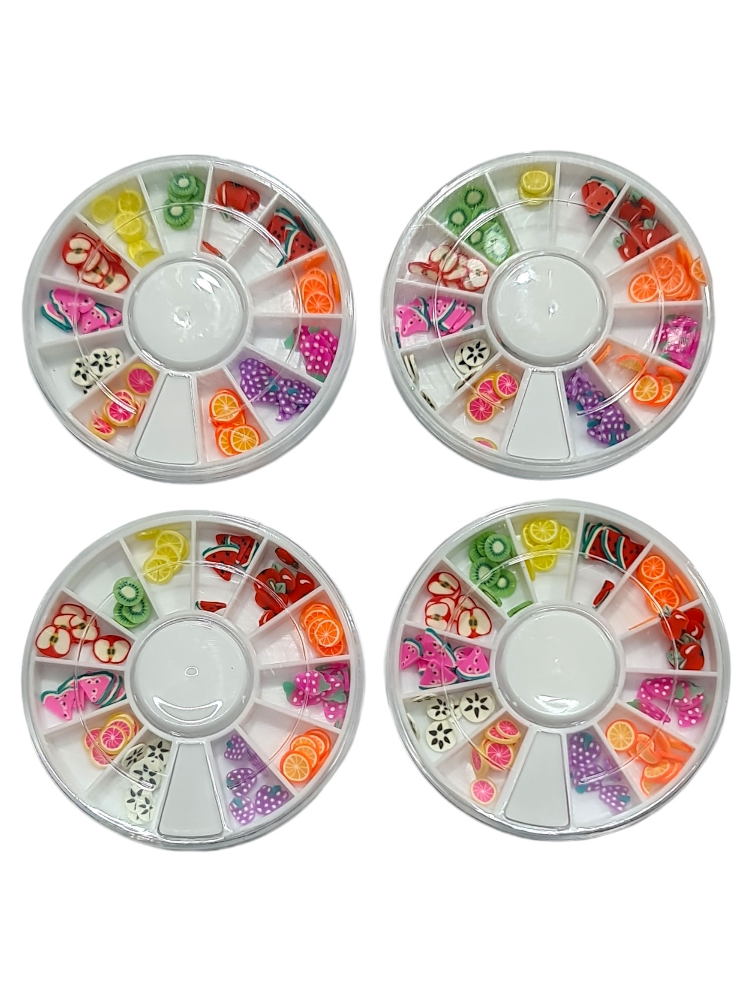 Dije para uñas formas surtidos blister