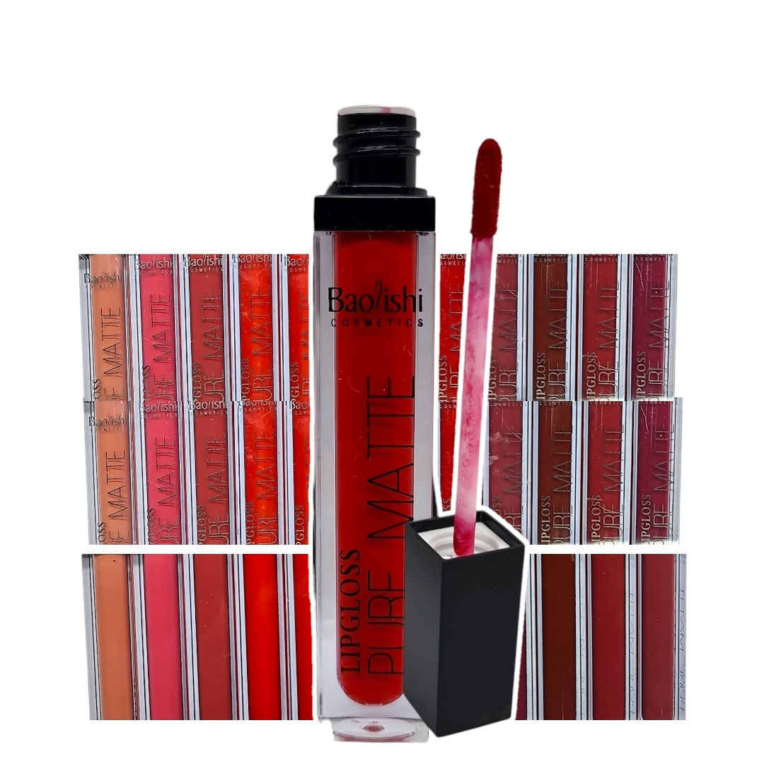 Labial liquido Colores profesionales Larga duración C/u