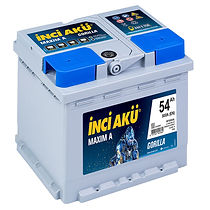 İnci Maxim A Gorilla 12V 54 Ah 500A