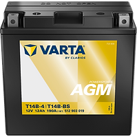 Varta Powersports AGM 12V 12 Ah 190A T14B-4/T14B-BS